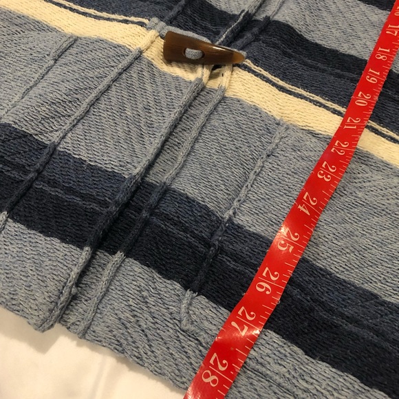 CHAPS TOGGLE SWEATER JACKET (L) - Picture 10 of 15